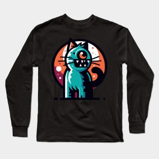 monster cat Long Sleeve T-Shirt